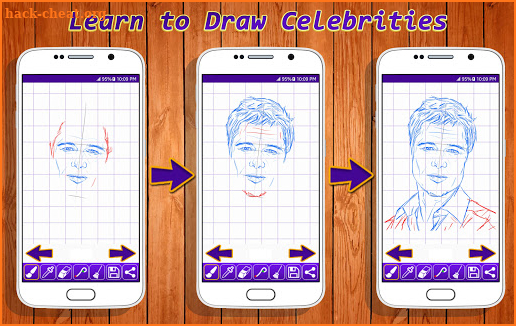 Learn to Draw Celebrities screenshot