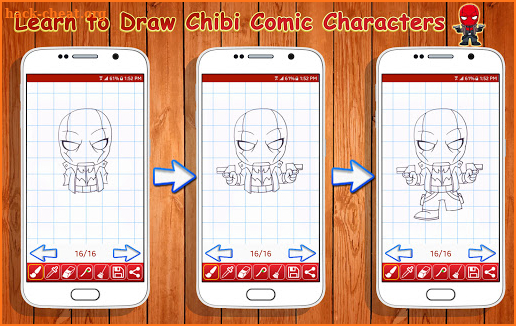 Learn to Draw Chibi Comic Characters screenshot