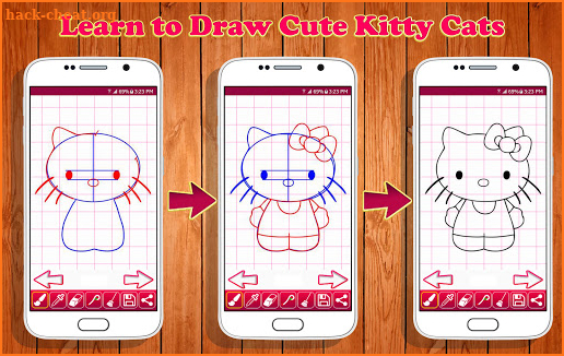 Learn to Draw Cute Kitty Cats screenshot