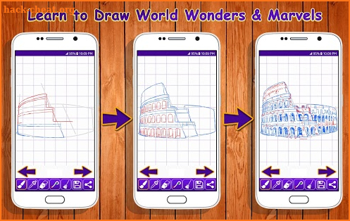 Learn to Draw World Wonders & Marvels screenshot