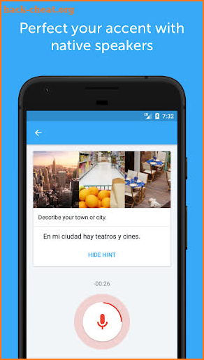 Learn to speak Spanish with Busuu screenshot