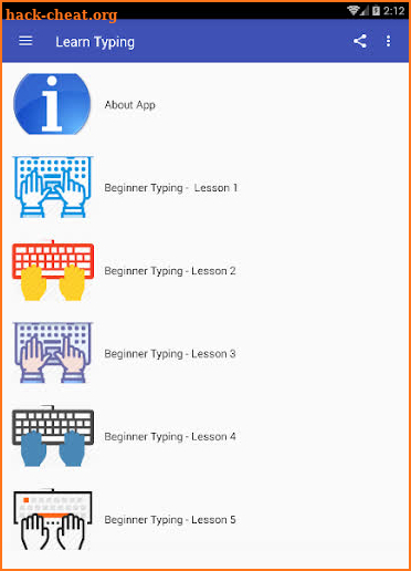 Learn Typing screenshot