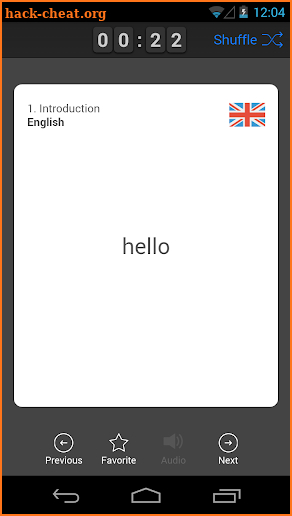 learndutch.org - Flashcards screenshot