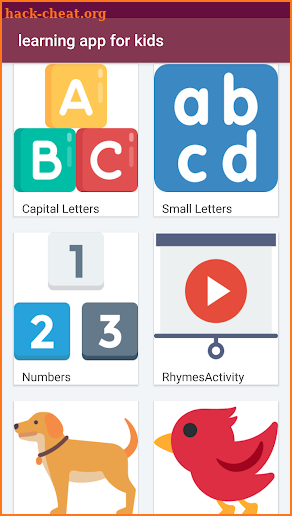 Learning Basics School and Education for kids screenshot