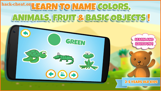 Learning colors for toddlers screenshot