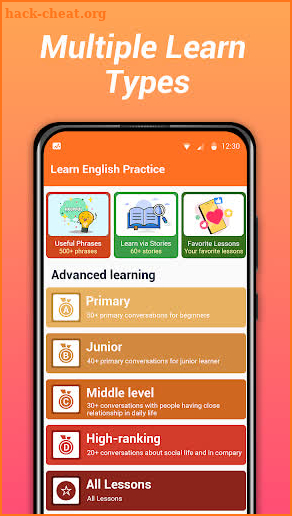 Learning English screenshot