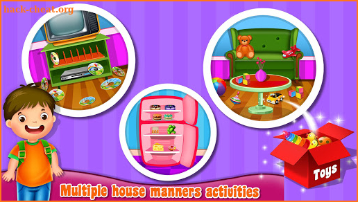 Learning House Manners: Home Cleaning Games screenshot