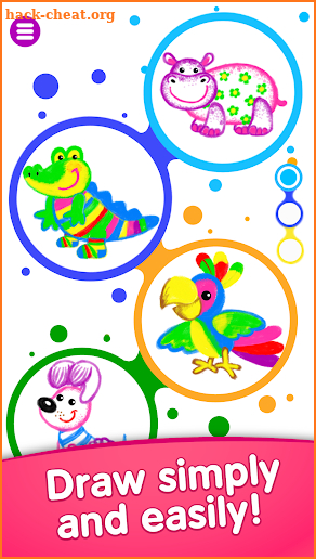 Learning Kids Painting App! Toddler Coloring Apps screenshot