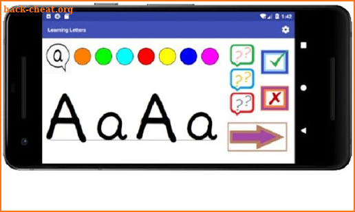 Learning Letters screenshot