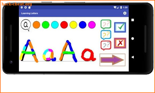 Learning Letters screenshot