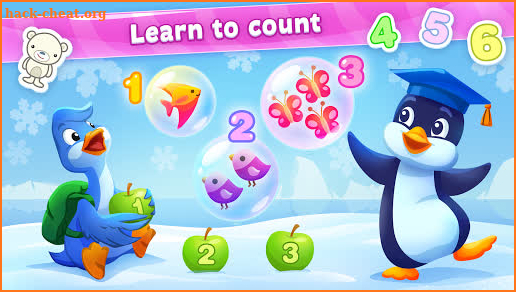 Learning Math with Pengui ~ Kids Educational Games screenshot