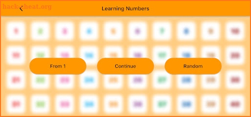 Learning Numbers screenshot