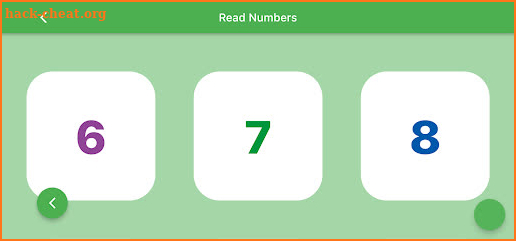 Learning Numbers screenshot