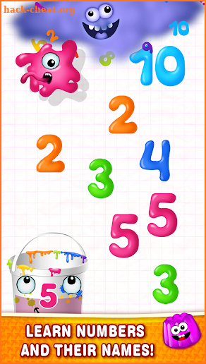 Learning numbers for kids! Writing Counting Games! screenshot