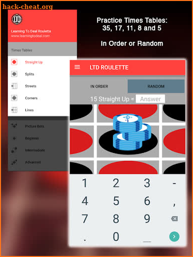 Learning To Deal Roulette (LTD) screenshot