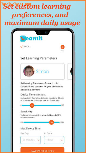 LearnIt - Screen Time Parental Control screenshot