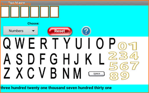 LearnTouch screenshot