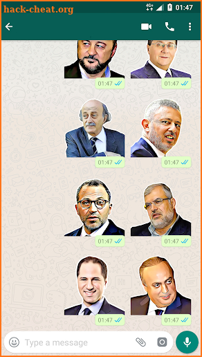 Lebanese Politicians Stickers - WAStickerApps screenshot