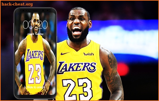 Lebron James Lockscreen HD Photos screenshot