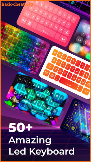 LED Keyboard - Live Keyboard screenshot