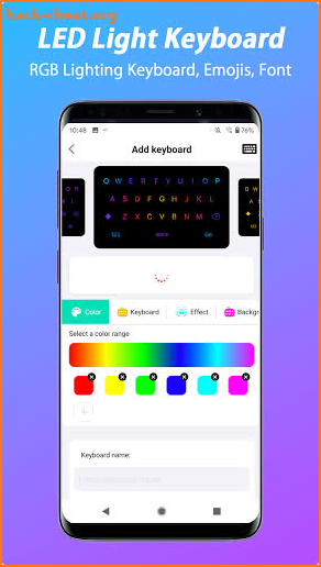 LED Light Keyboard screenshot