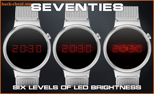 LED watch face | Vintage | Seventies screenshot