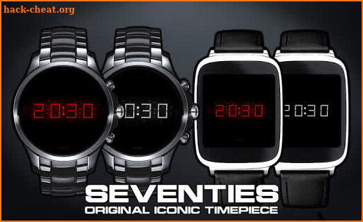 LED watch face | Vintage | Seventies screenshot