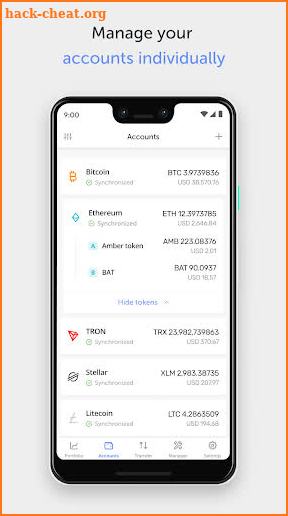 Ledger App screenshot