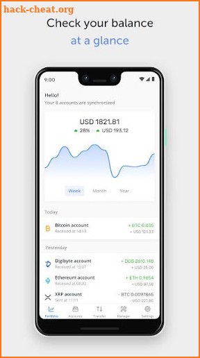 Ledger Live Mobile screenshot