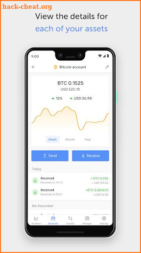 Ledger Live Mobile screenshot