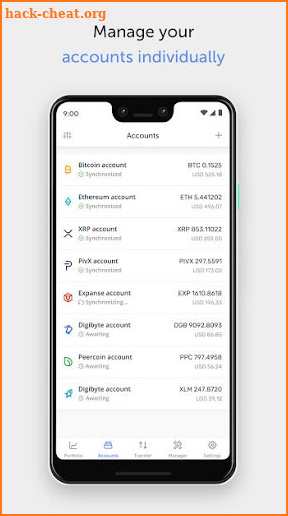 Ledger Manager screenshot