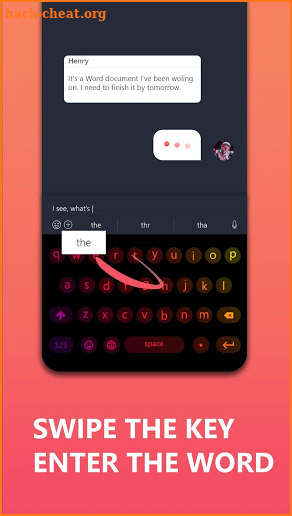 LedKey - RGB Keyboard Lighting & Emoji Keyboard screenshot