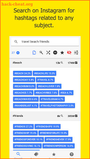 Leetags - Hashtags For Instagram Captions screenshot