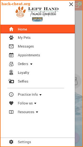 Left Hand Animal Hospital screenshot