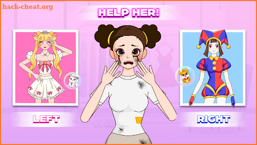 Left or Right: Star Girl Style screenshot