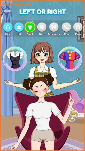 Left or Right: Star Girl Style screenshot