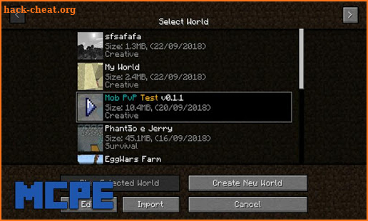 Legacy Pack  Resource Pack for MCPE screenshot