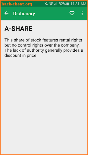 Legal Dictionary screenshot