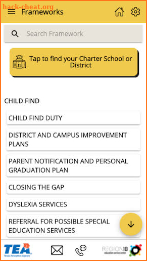 Legal Framework--SpEd screenshot