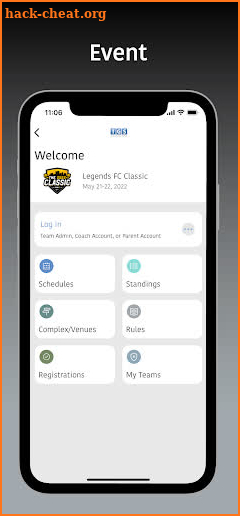 Legends FC Tournaments screenshot