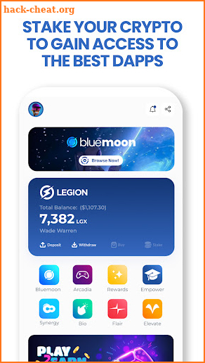 Legion Network screenshot