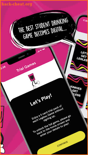 Leglapp - Party App screenshot