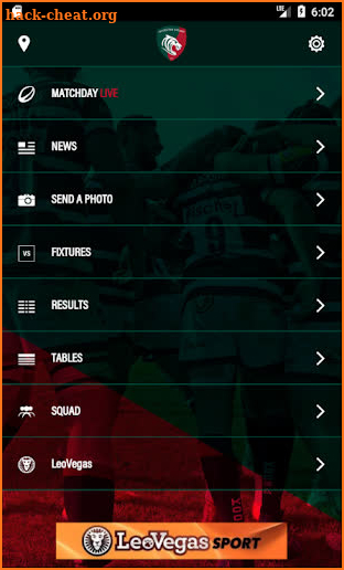 Leicester Tigers screenshot