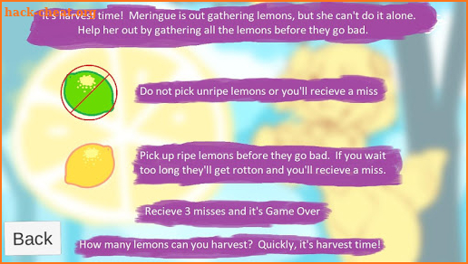 Lemon Harvest screenshot