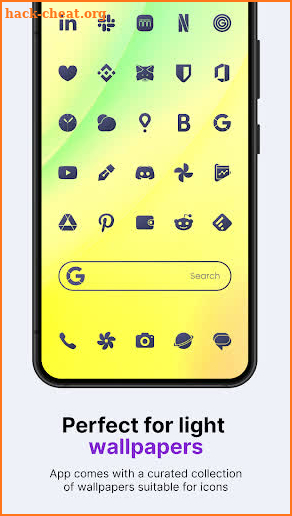 Lena Dark: Shapeless Icon Pack screenshot