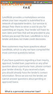 LendMobi screenshot