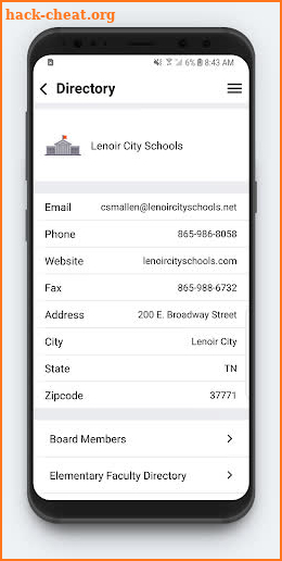 Lenoir City School District screenshot