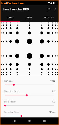 Lens Launcher PRO screenshot