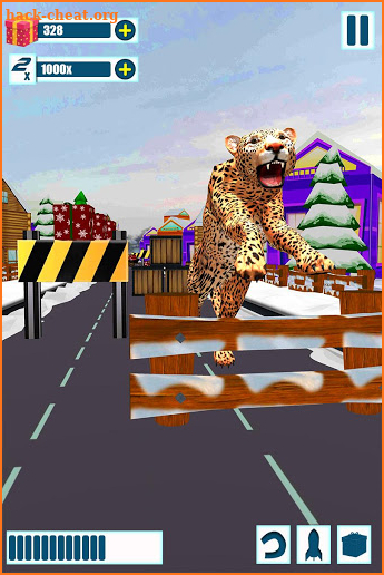 Leopard Survival:Endless Cheetah rush Animal Game screenshot