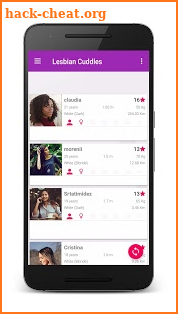 Lesbian Cuddles - Free dating and chat screenshot